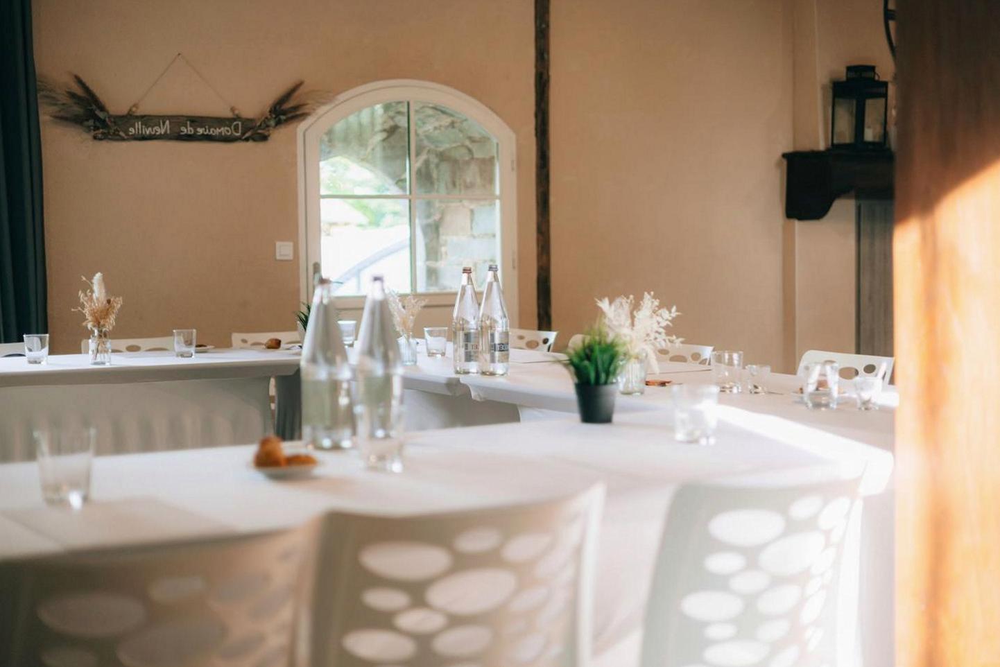 Banquet room setup